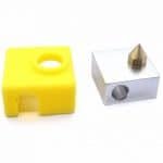 1PC 3D Printer MK8 Protective Silicone Sock Cover Case for 3D Printer Hot End Heater Block