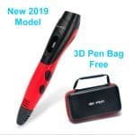SKYBRIDGE 3D Pen with LCD Display Supports ABS and PLA Filament for 3D Drawing with 3D Pen Bag