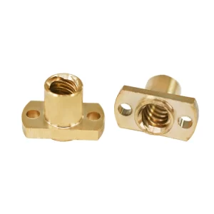 T8 Flanged Nut for lead screw, 4 starts Pitch2mm