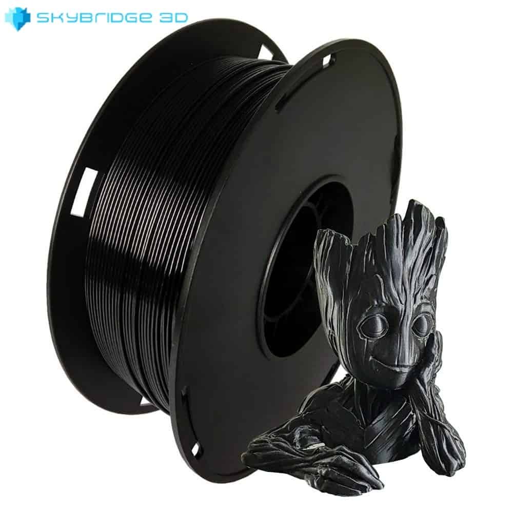 SKYBRIDGE 3D Black ABS Filament 1.75mm for 3D Printing